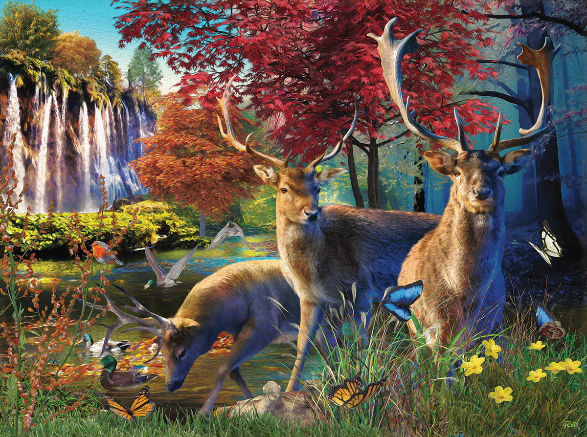 Elk Pond Forest Animal