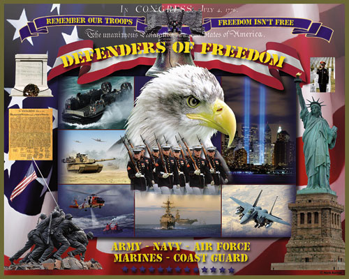 Defenders of Freedom Patriotic