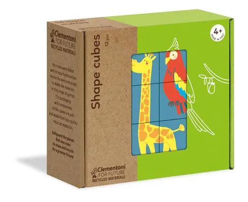 Shape Cubes- Animals Animals