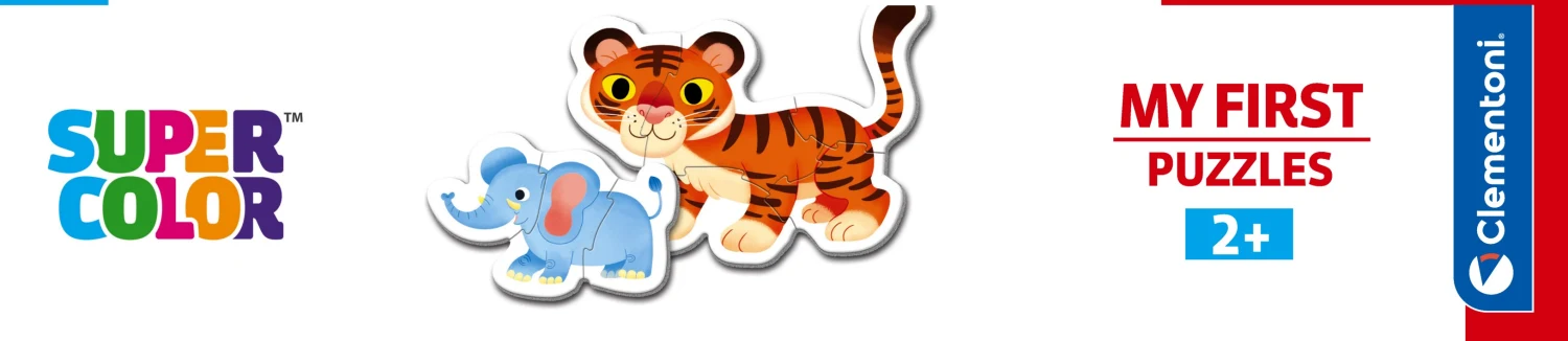 Pzl 2-3-4-5 My First Pzl Wild Animals