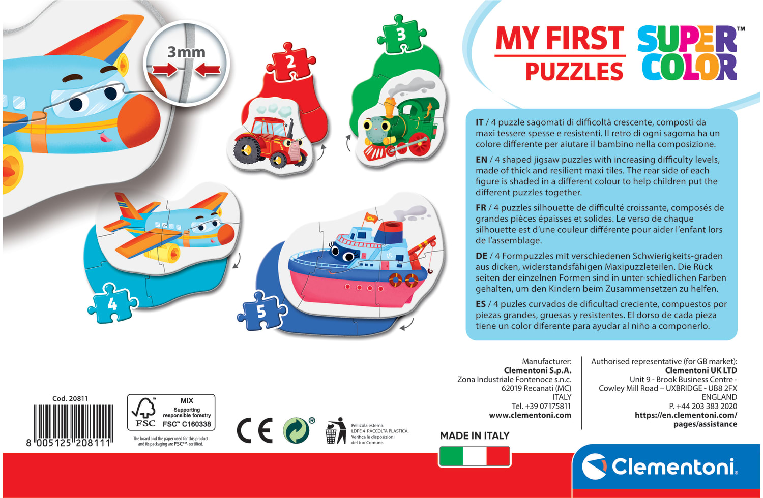 Pzl 2-3-4-5 My First Pzl Means Of Transportation