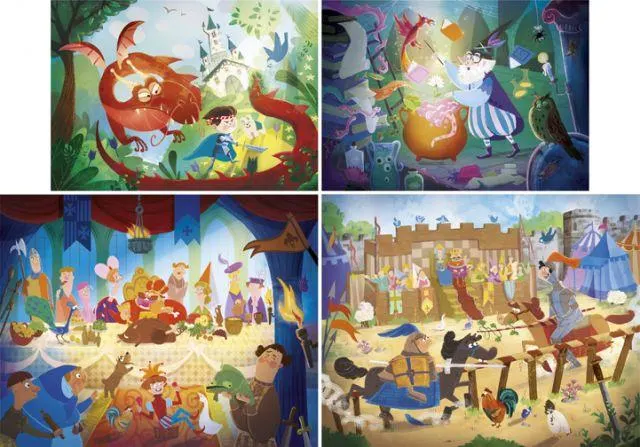 SuperColor Puzzle Once Upon A Time