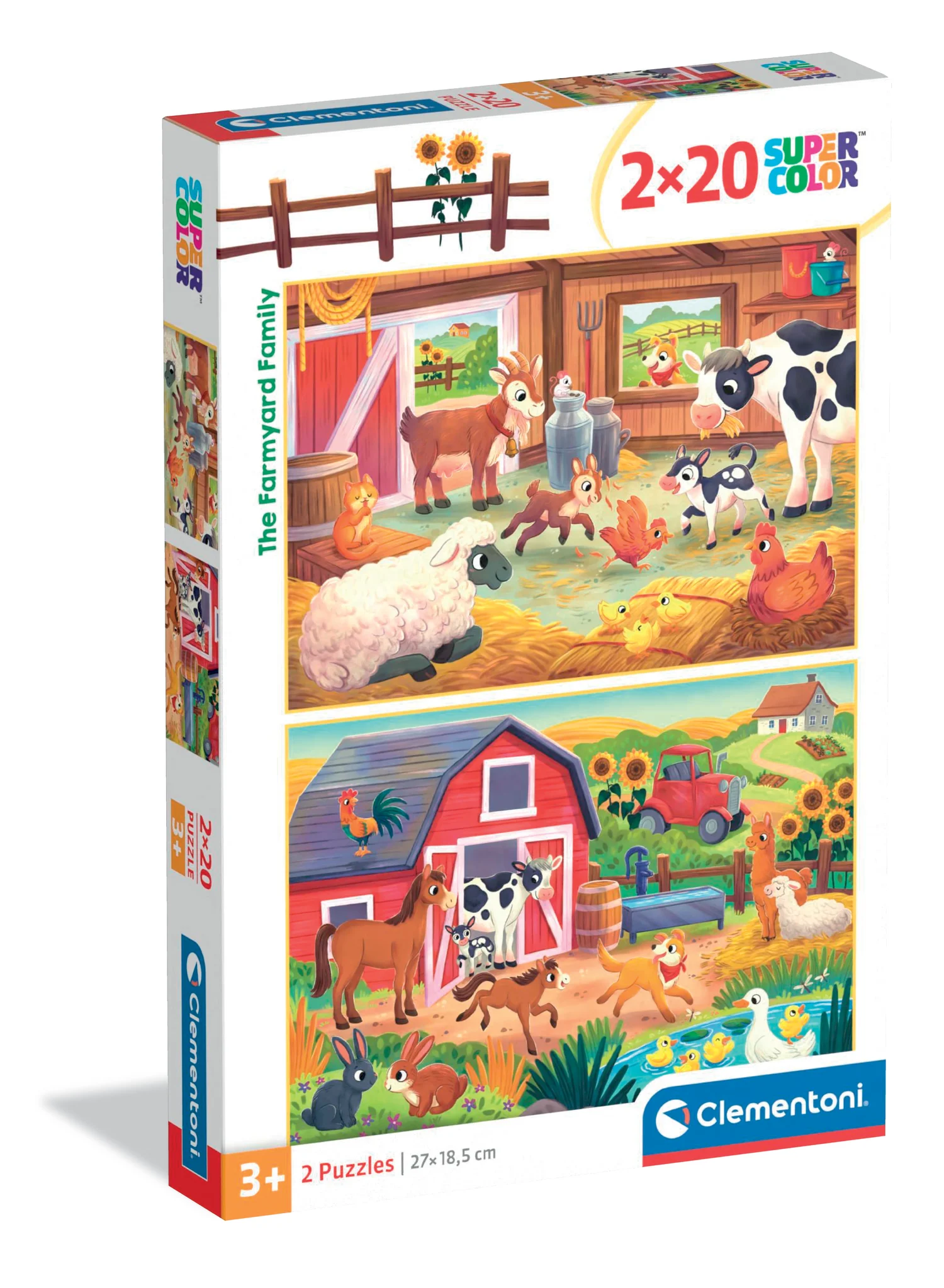 Pzl 2X20 Noli The Farmyard Family Farm Animal