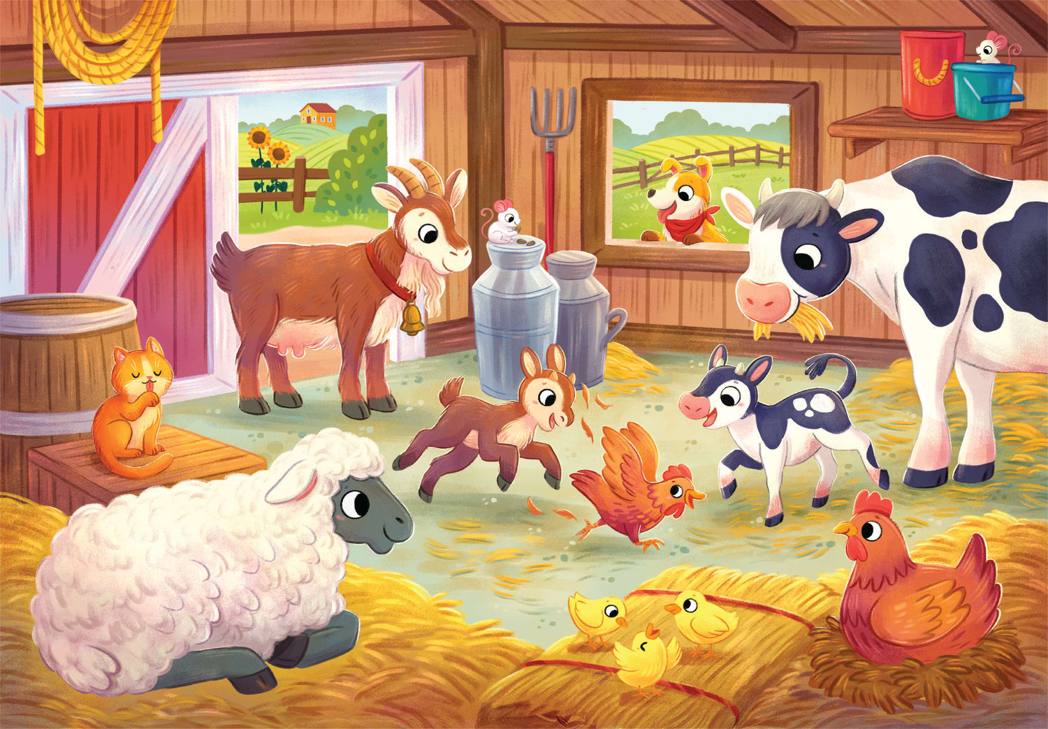 Pzl 2X20 Noli The Farmyard Family