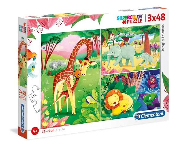 SuperColor Puzzle Jungle Friends