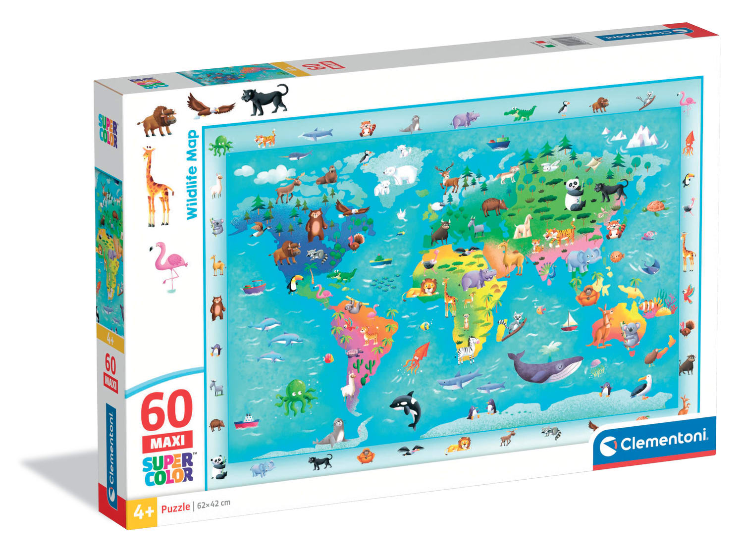 Maxi Noli Wildlife Map Animals
