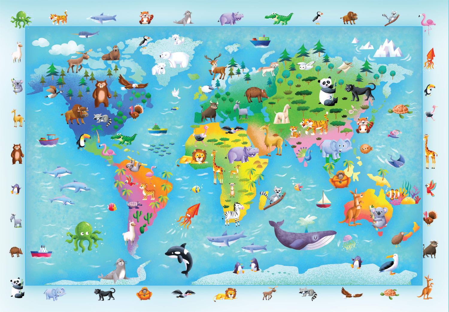 Maxi Noli Wildlife Map