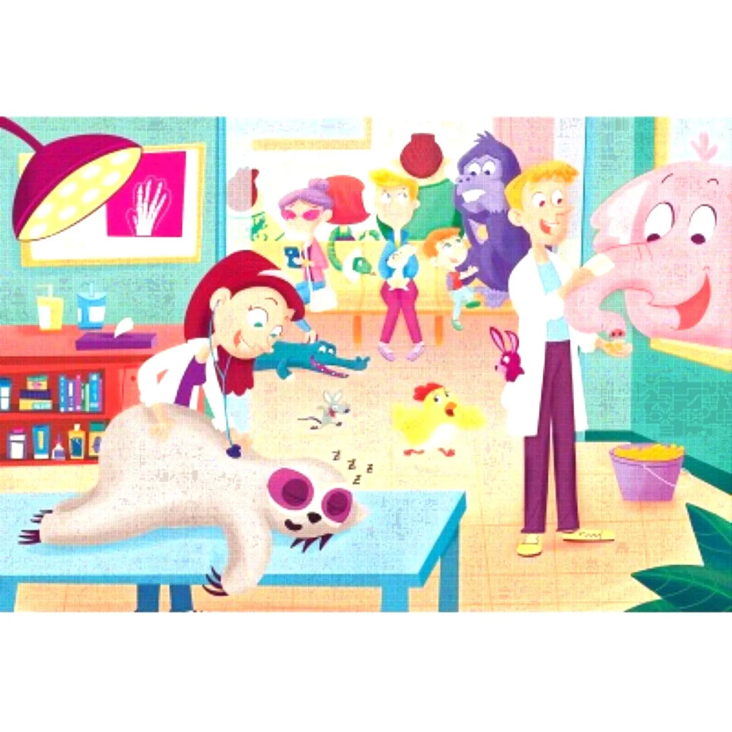 SuperColor Puzzle To The Vet