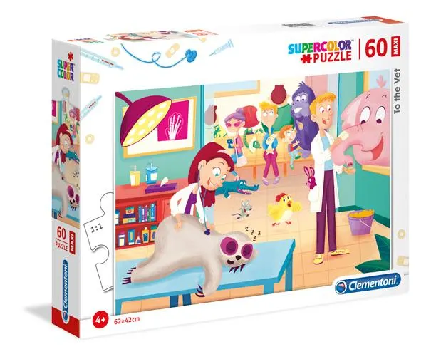 Supercolor Puzzle 60 Maxi - To The Vet