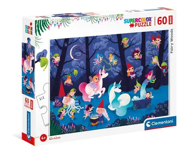 SuperColor Puzzle Fairy Woods