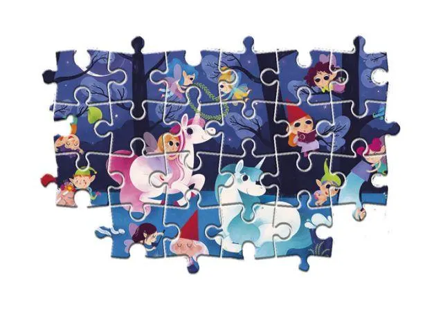 SuperColor Puzzle Fairy Woods