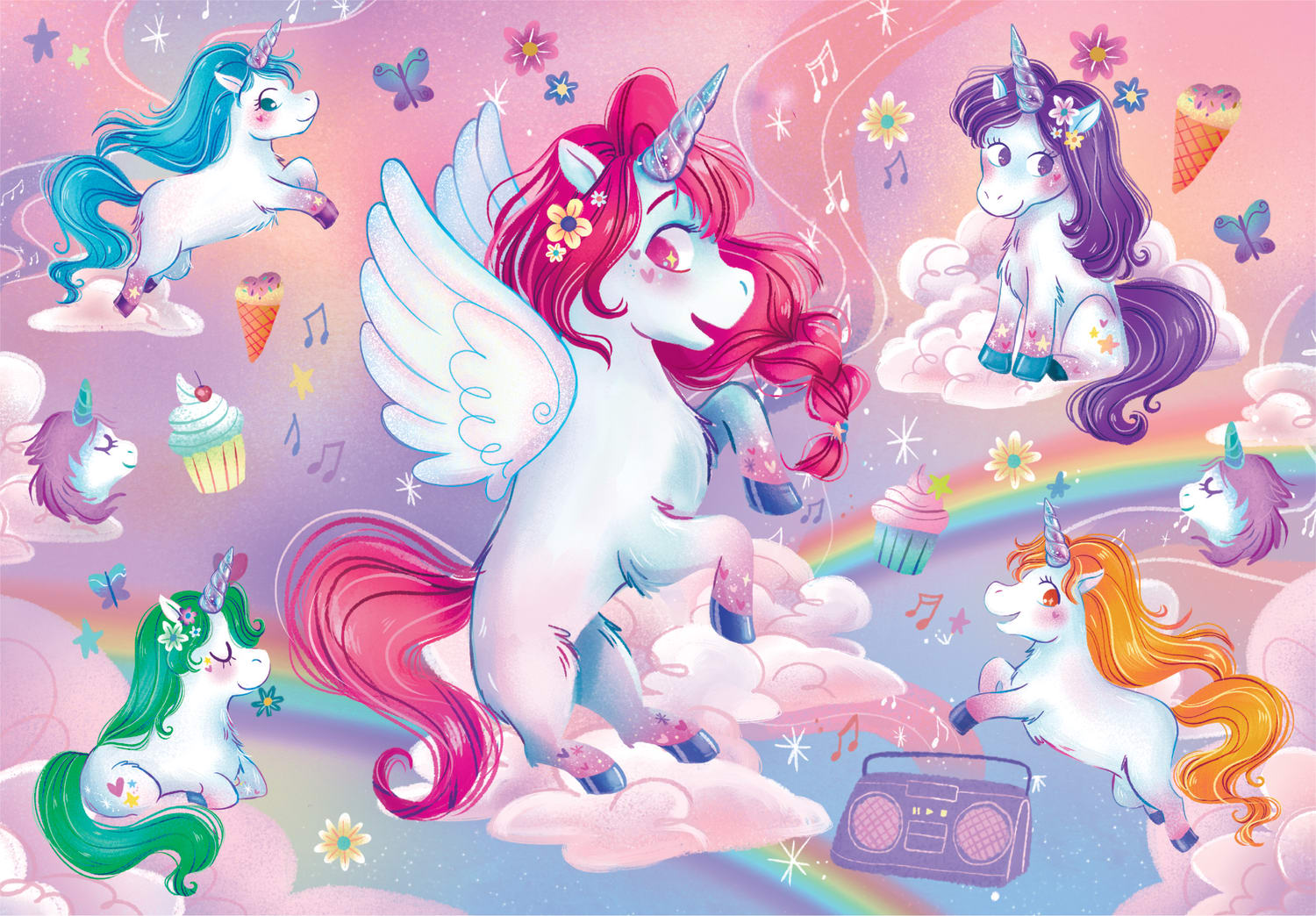 Pzl 24 Maxi Noli Jolly Unicorns