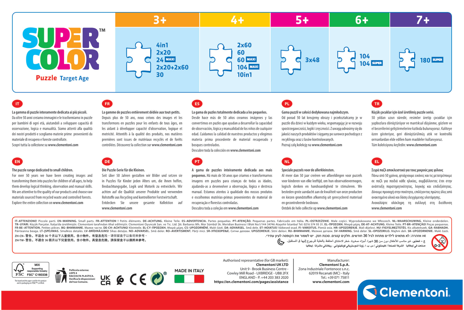 Pzl 24 Maxi Noli Jolly Unicorns