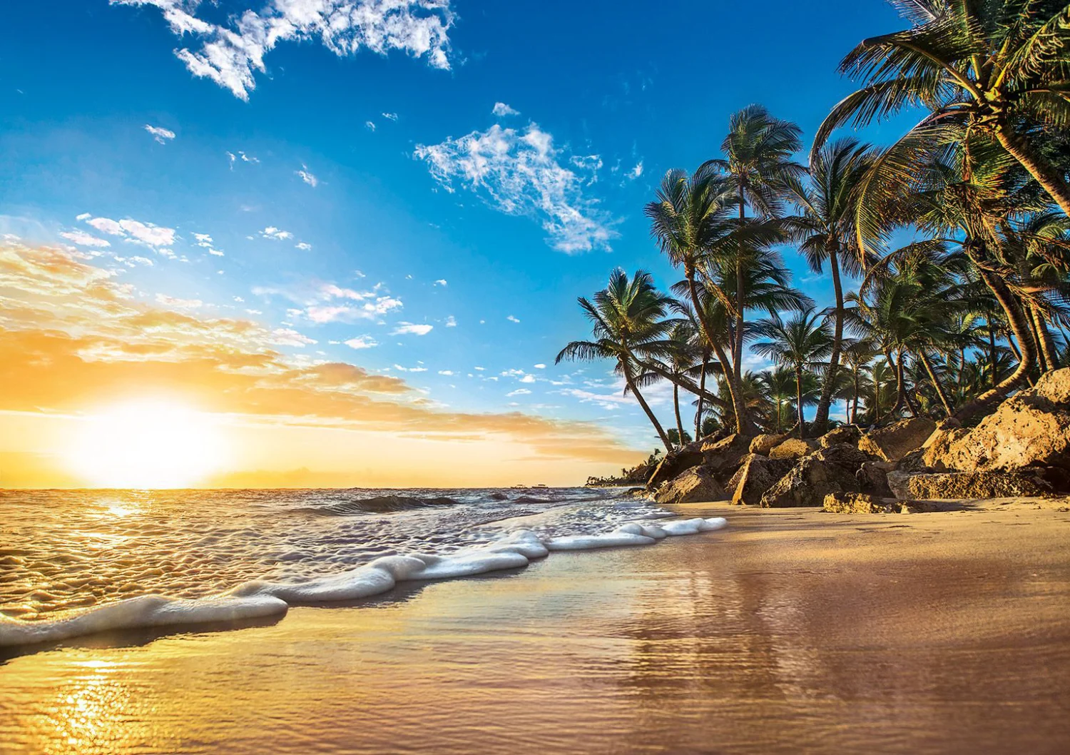 Tropical Sunrise Beach & Ocean