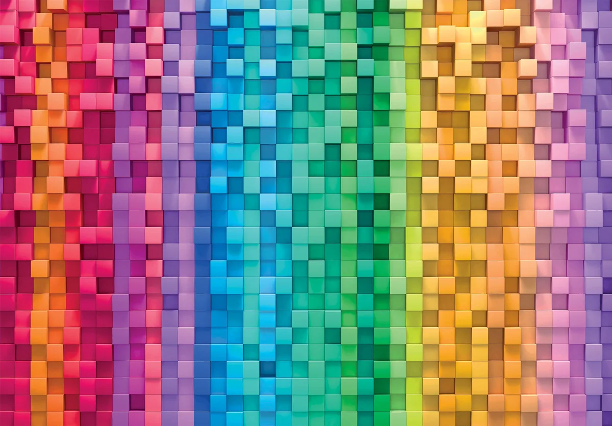 Color Boom - Pixel Pattern & Geometric