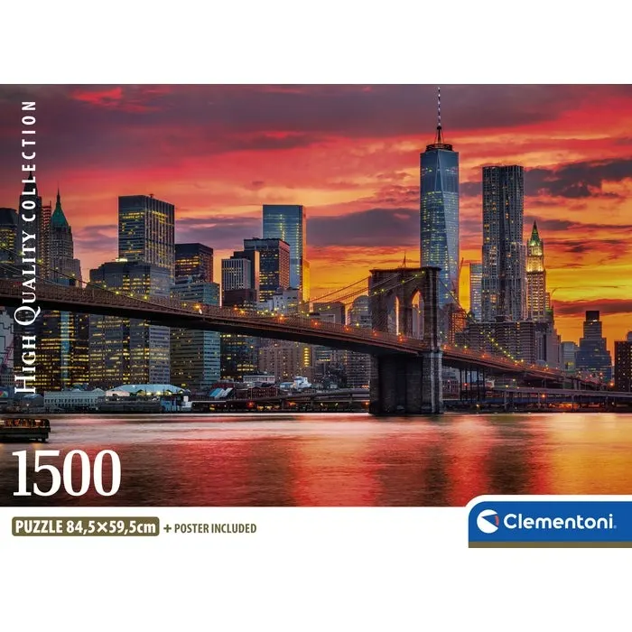 East River At Dusk - Compact Box