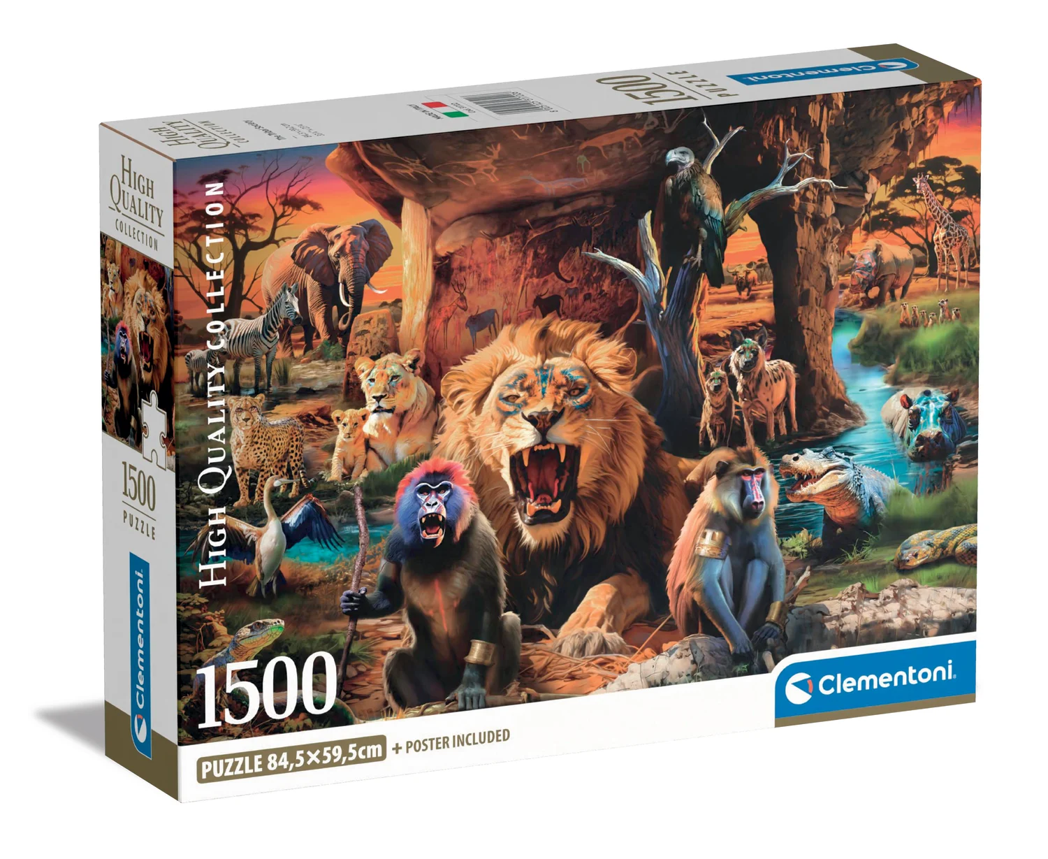 The Tribal Society - Compact Box Jungle Animals