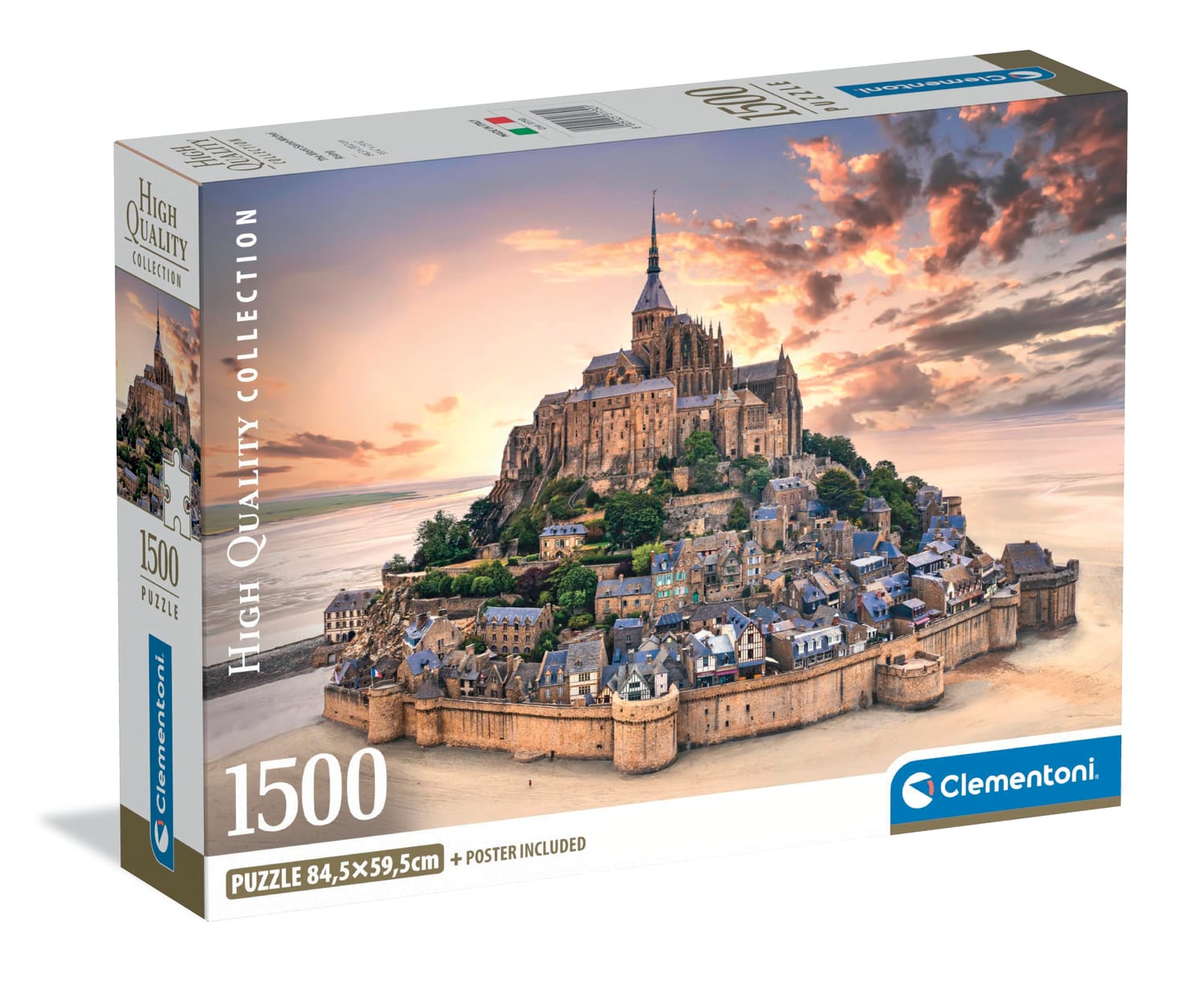 The Mont Saint-Michel Rising - Compact Box Landmarks & Monuments