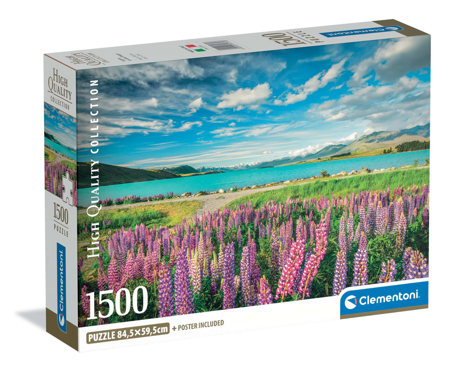 Lupins At Lake Tekapo - Compact Box Flower & Garden