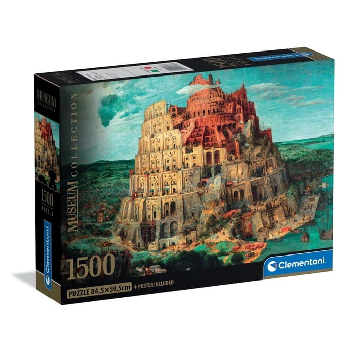 Museum Babel Tower - Compact Box Fine Art