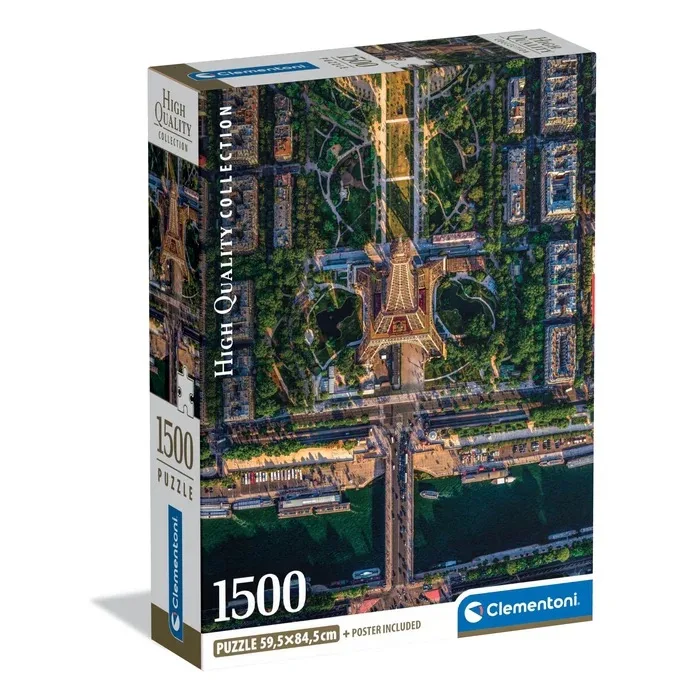 Flying Over Paris - Compact Box Landmarks & Monuments
