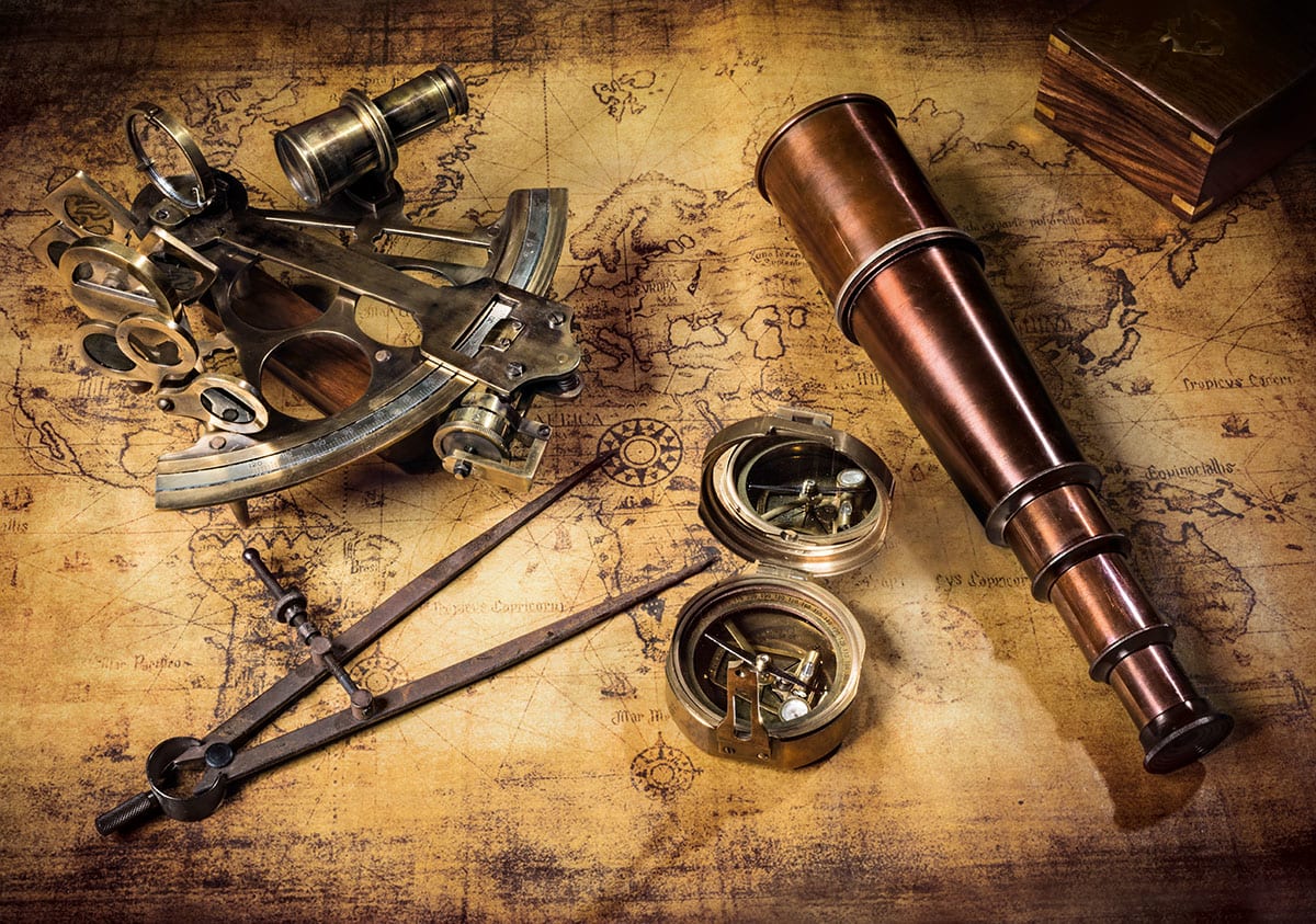 Course to the Treasure Maps & Geography