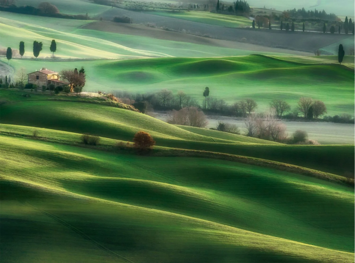 Tuscany Hills Countryside