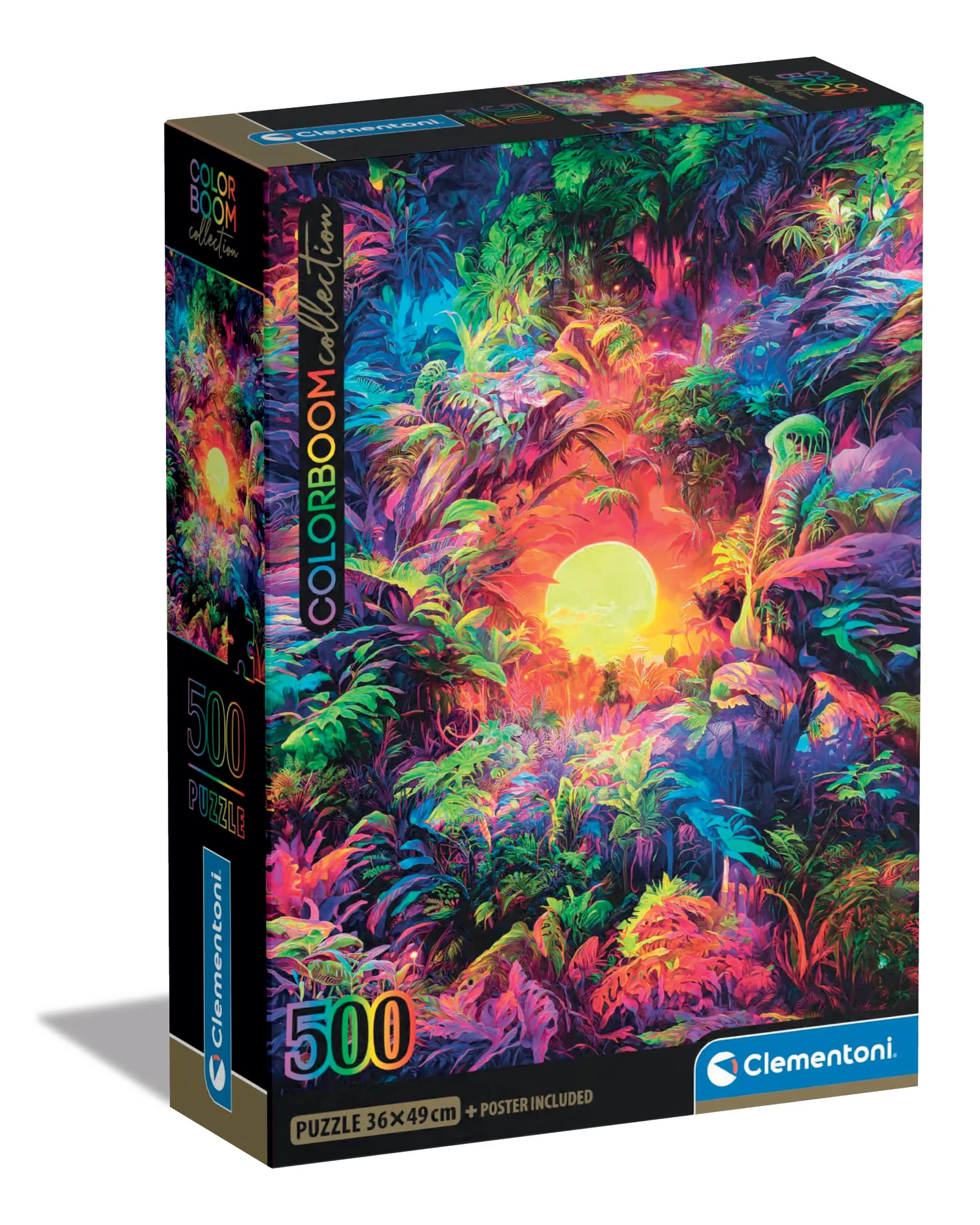 Colorboom Psychedelic Jungle Sunrise - Compact Box2024 Surrealism