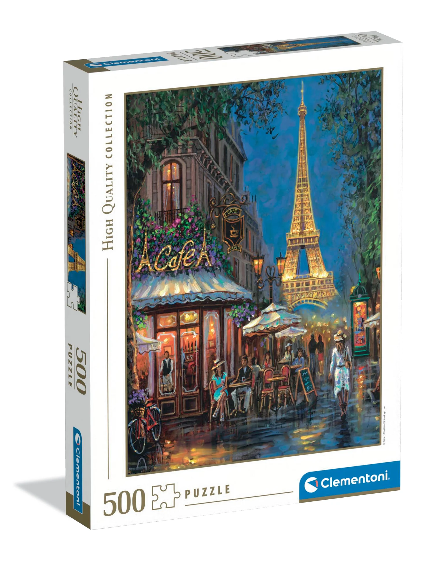 Night At The Eiffel Café Paris & France