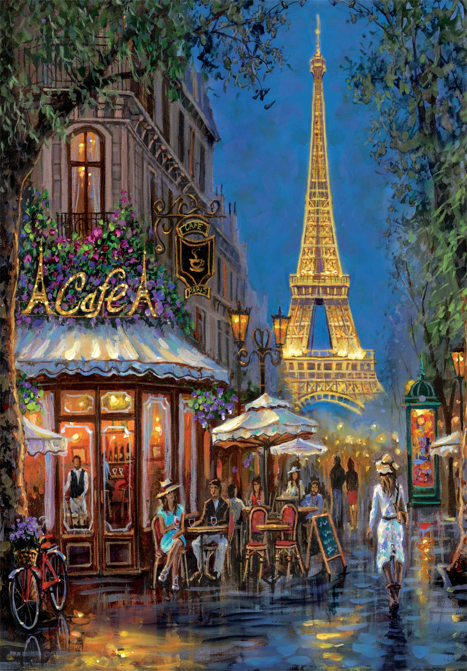 Night At The Eiffel Caf&eacute; - Compact Box