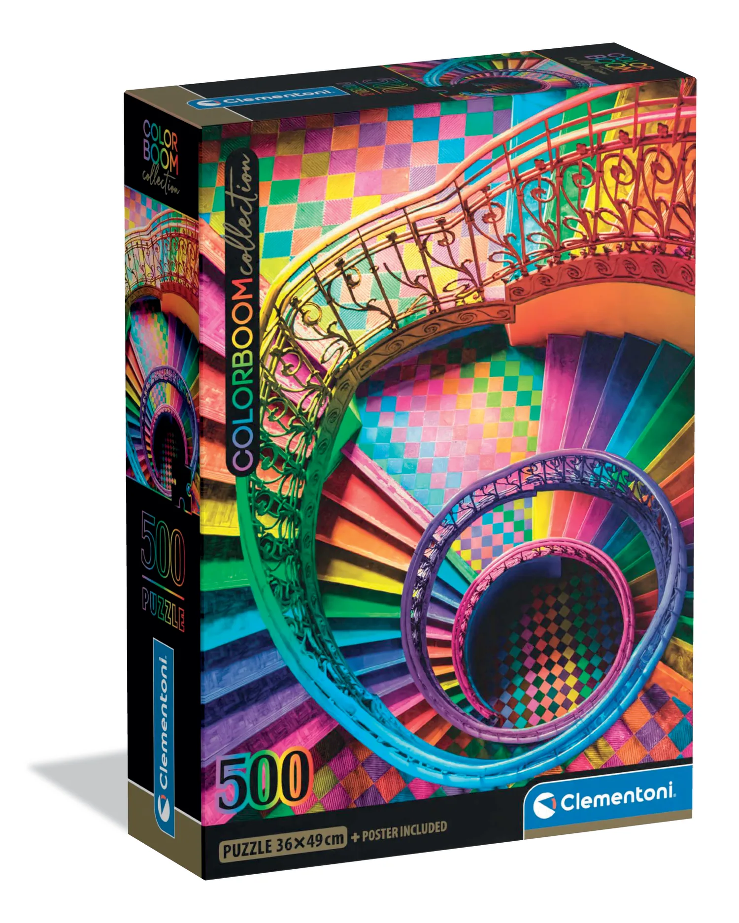 Colorboom Stairs - Compact Box Rainbow & Gradient
