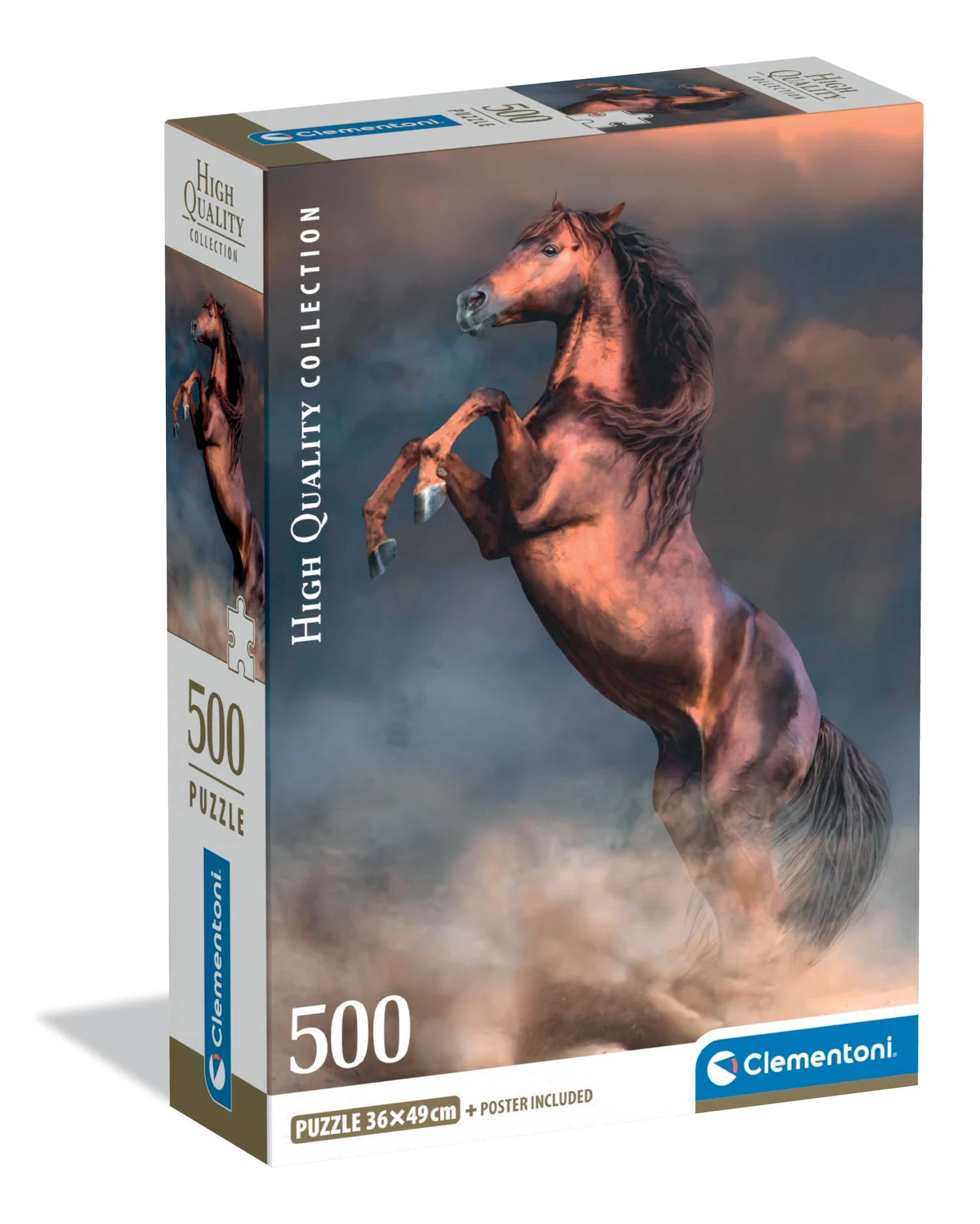 Wild Red Stallion - Compact Box Horse