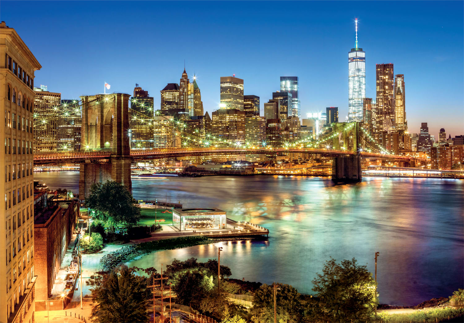 Brooklyn Bridge Lights