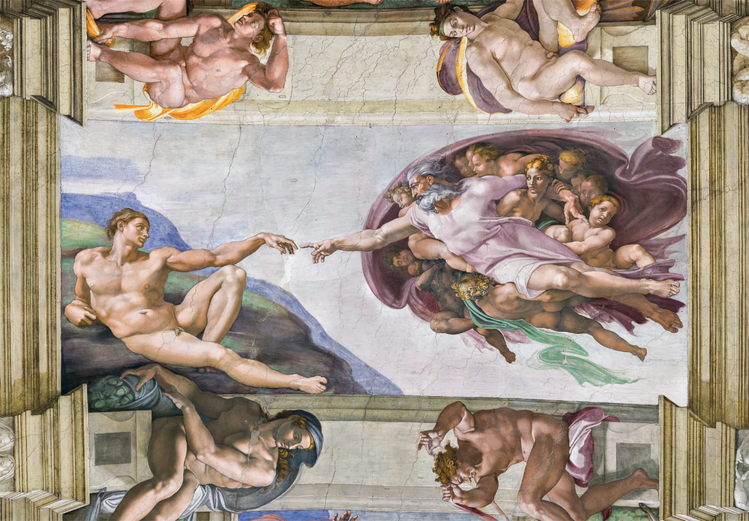 Museum Vaticani - The Creation Of Man