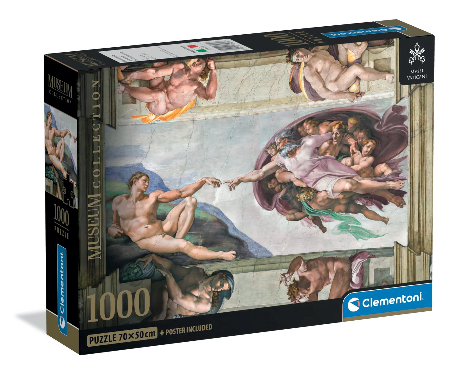 Museum Vaticani - The Creation Of Man Compact Box Fine Art