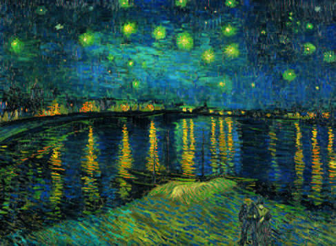 Starry Night on the Rhone Fine Art
