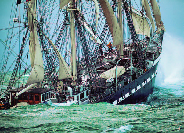 Belem, The Last French Tall Ship Boat Jigsaw Puzzle