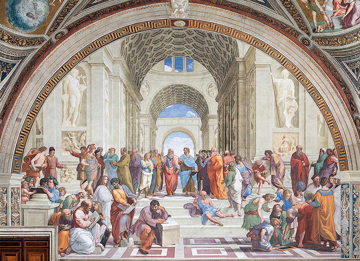 Raphael "The School of Athens" Fine Art Jigsaw Puzzle