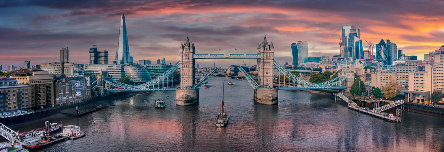 Across The River Thames