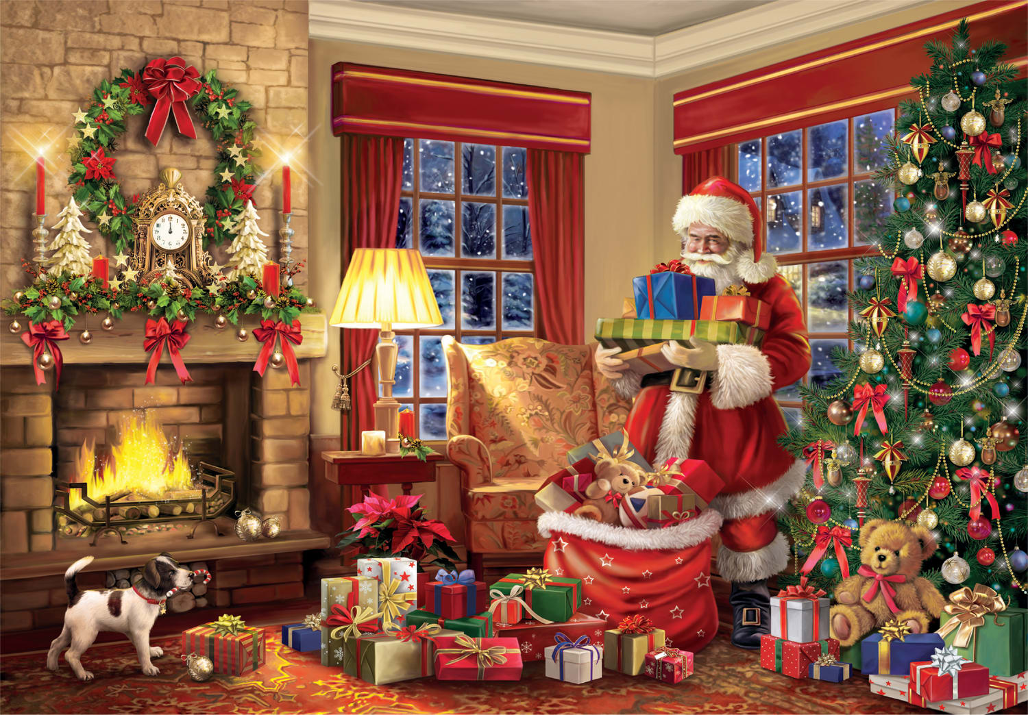 Santa's Visit - Compact Box