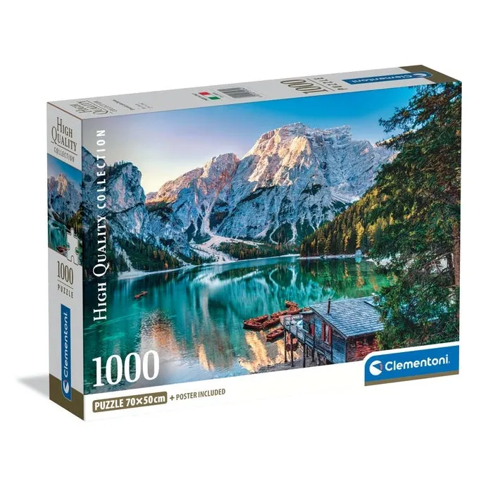 Emerald Lake Braies - Compact Box Landscape