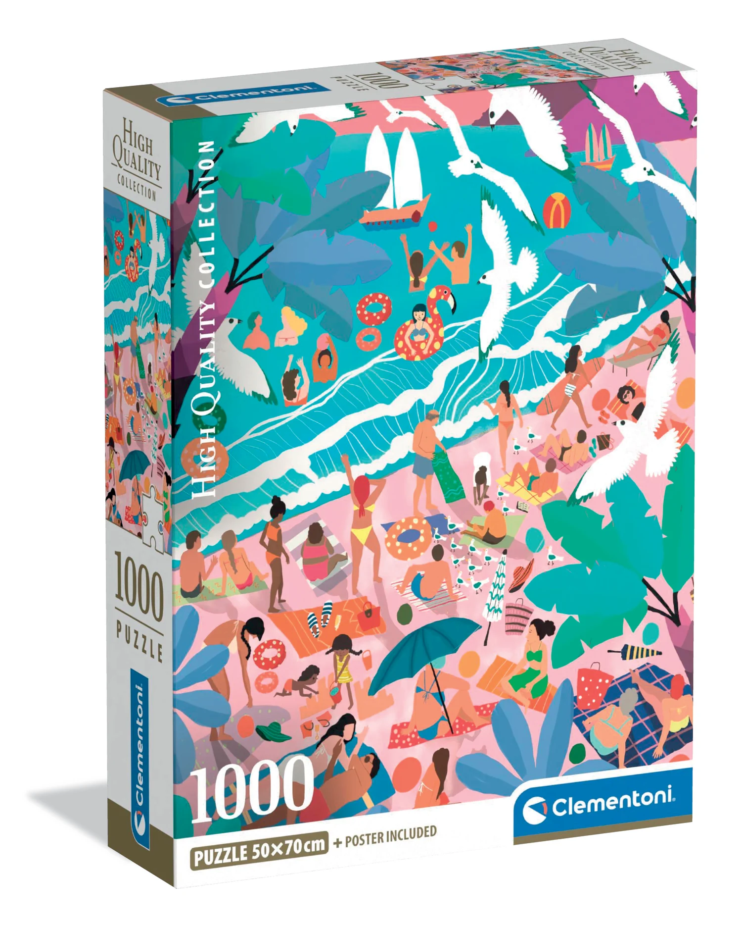 Sunday At The Beach - Compact Box Beach & Ocean