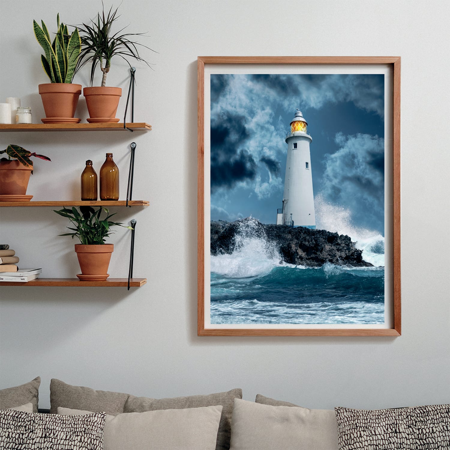 Lightouse In The Storm - Compact Box