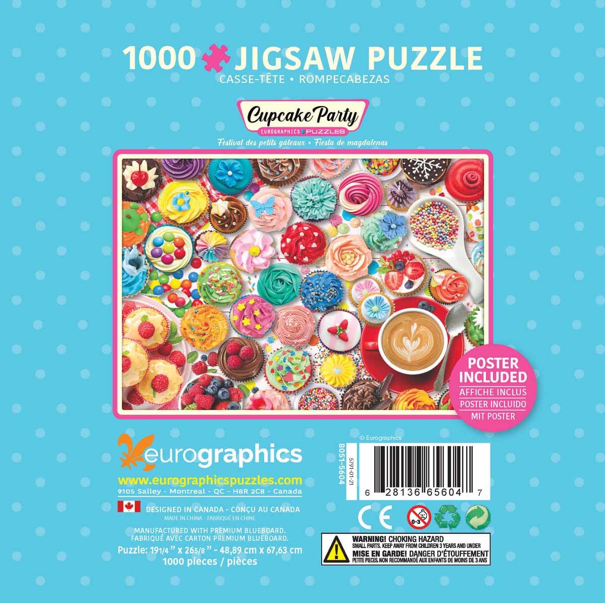 Cupcake Party - Tin Packaging