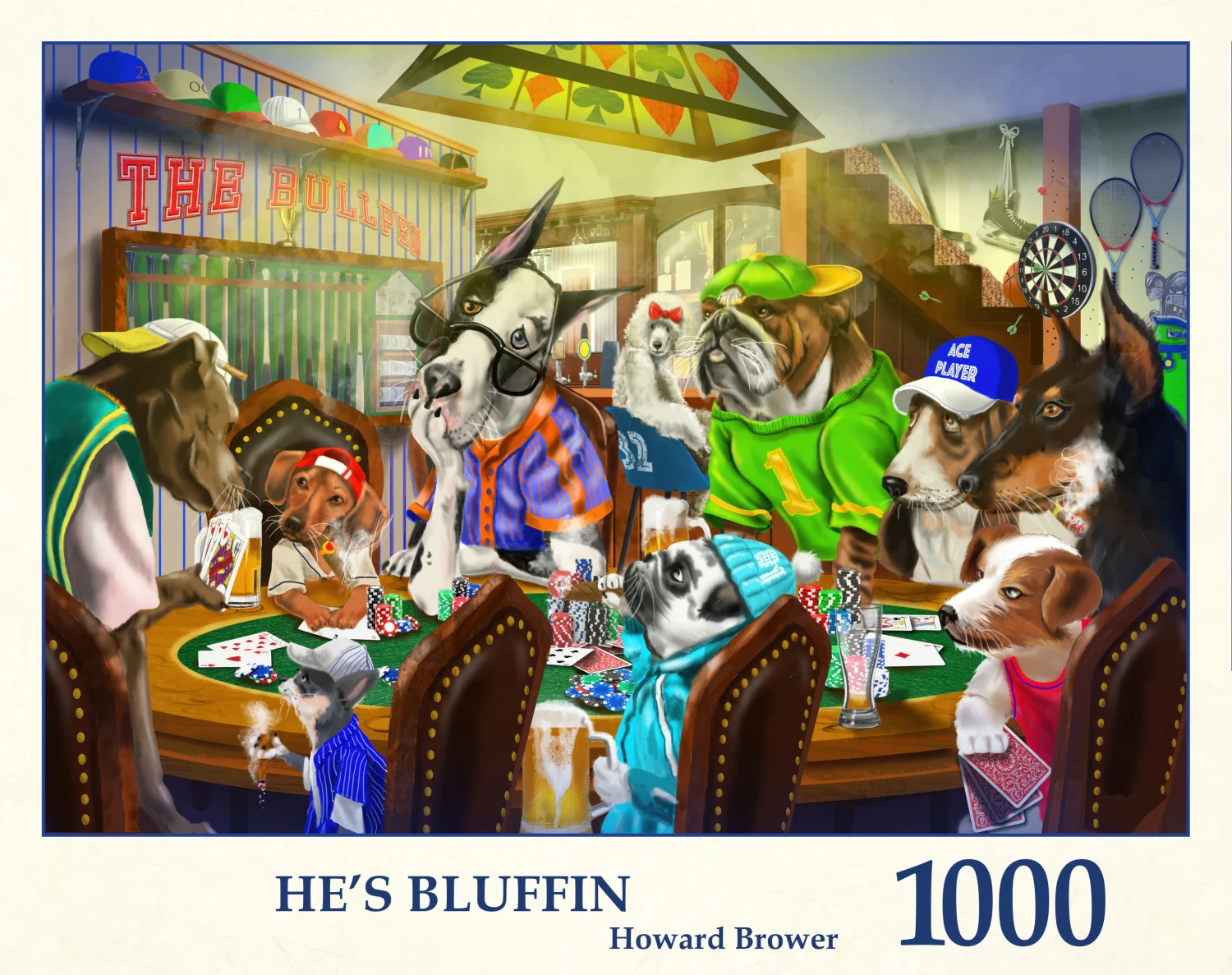 He&rsquo;s Bluﬃn Dogs