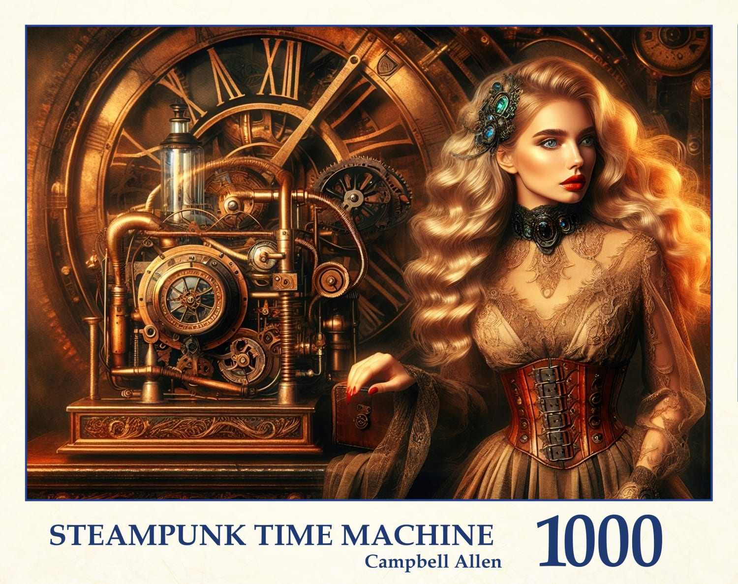Steampunk Time Machine Fantasy