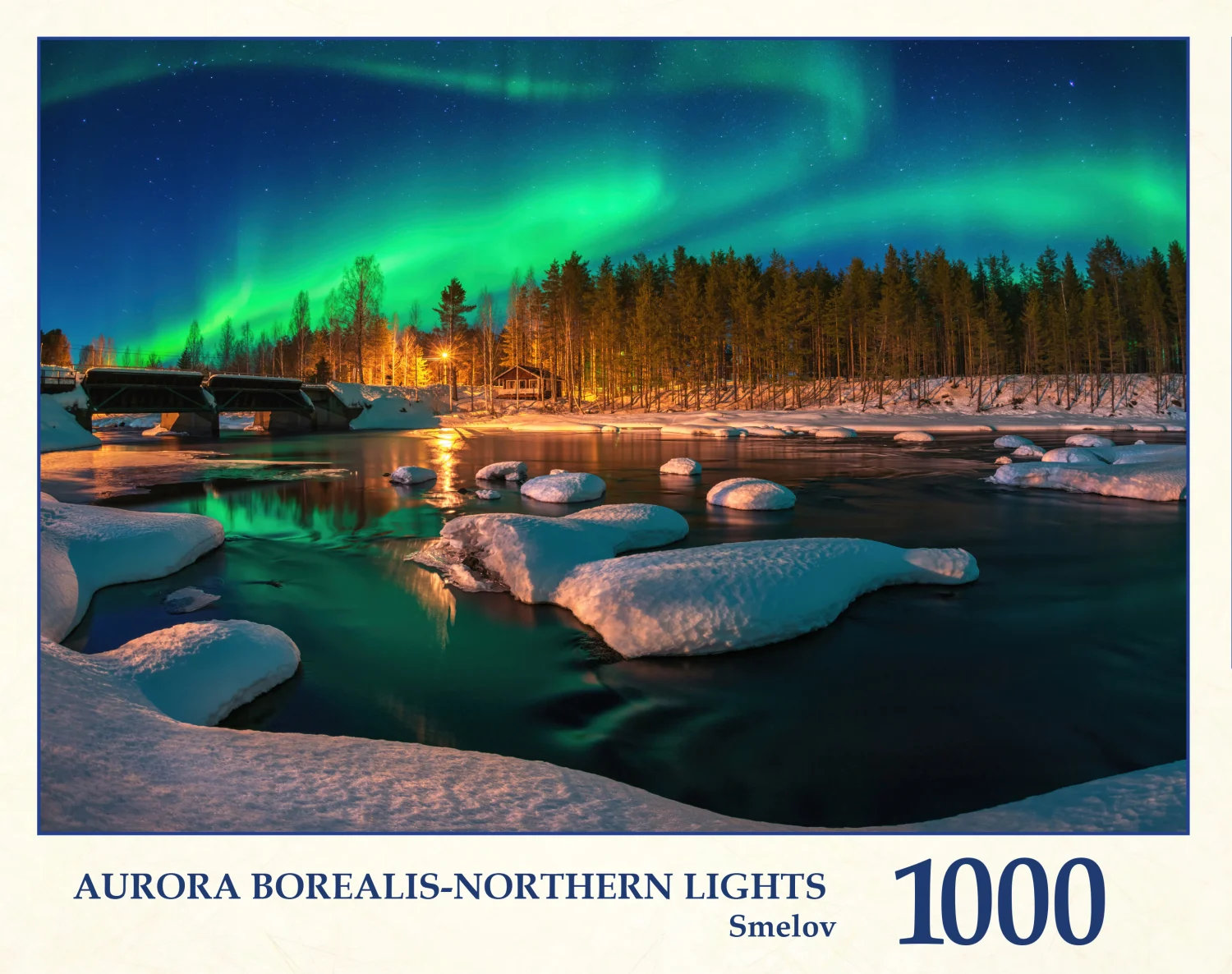 Aurora Borealis-Northern Lights Landscape