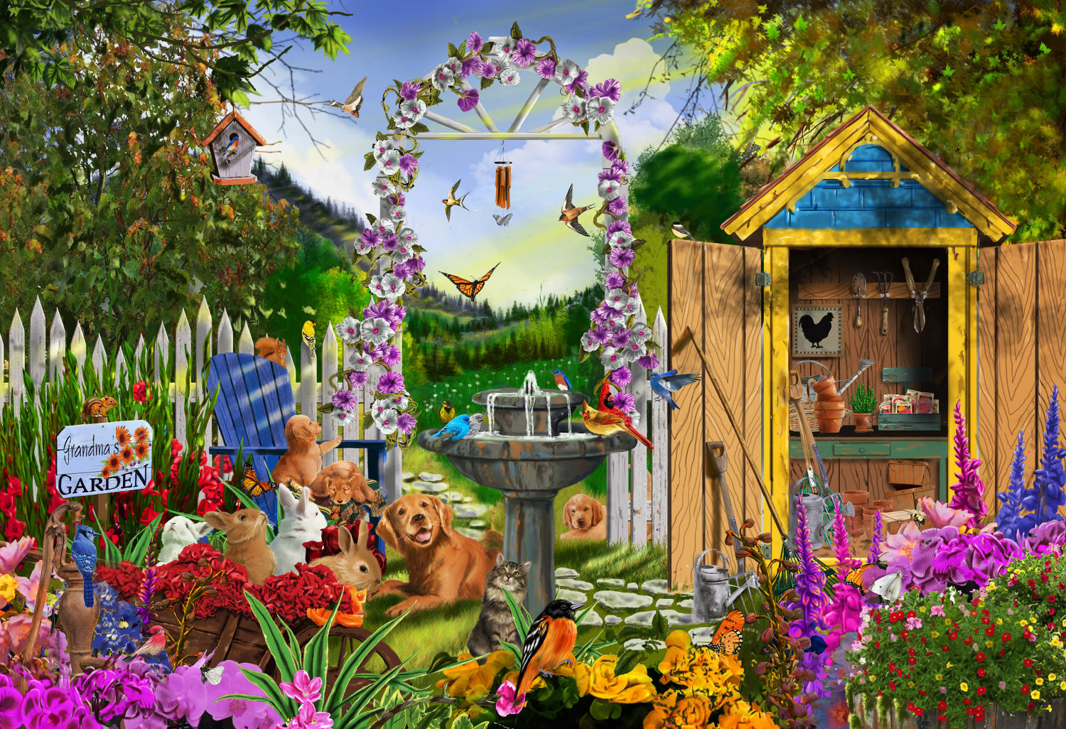 Grandma&rsquo;s Flower Garden