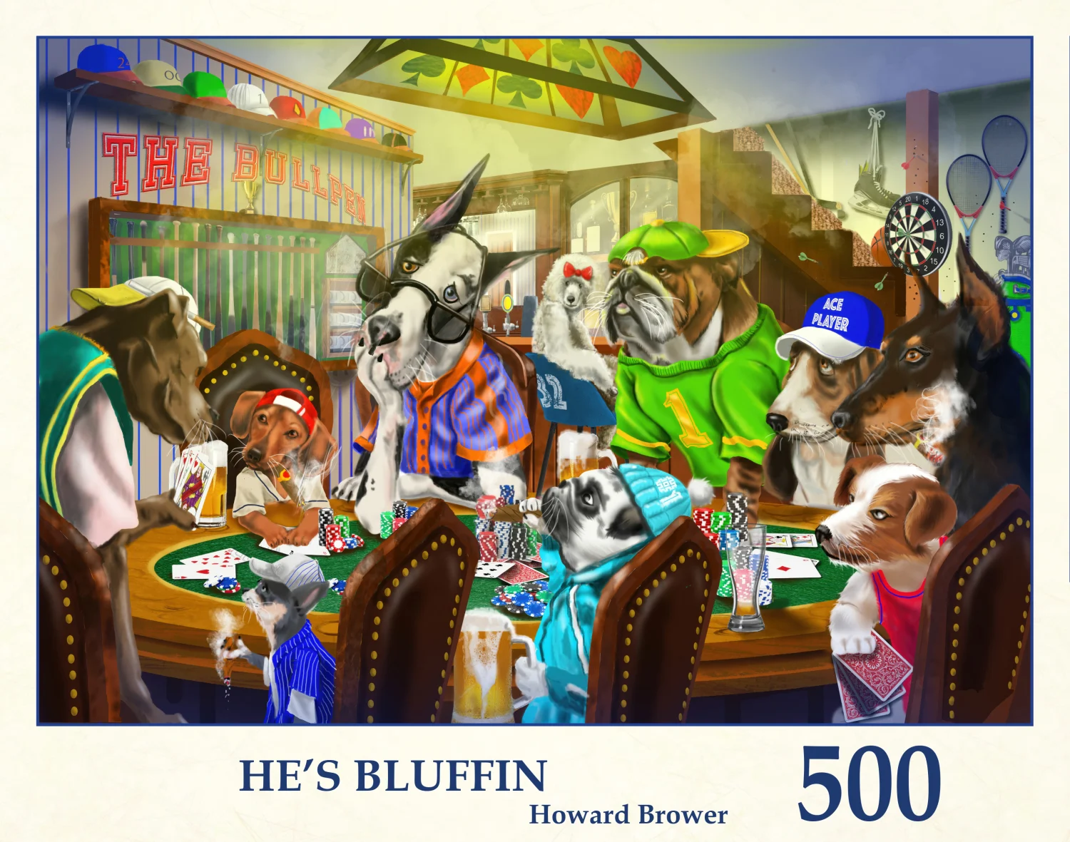 He&rsquo;s Bluﬃn Dogs