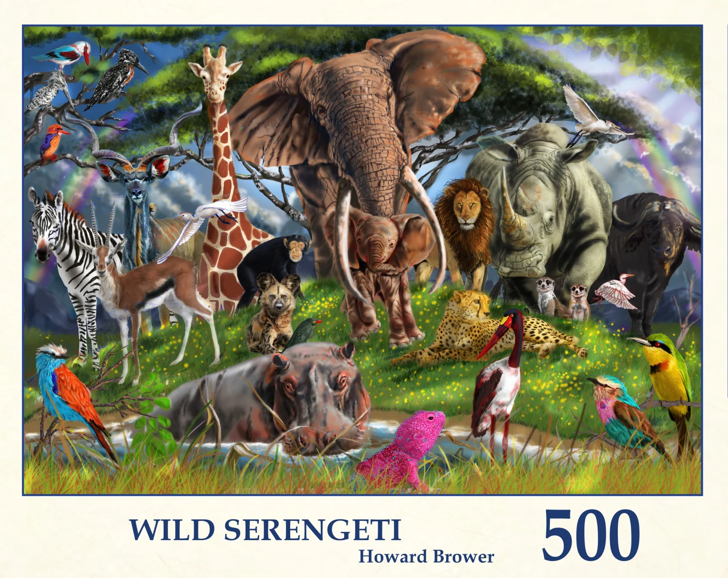 Wild Serengti Animals